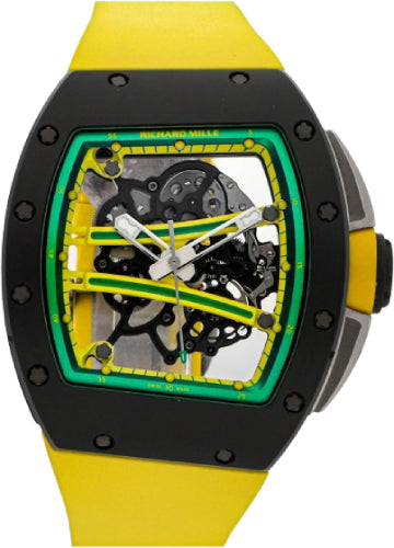 Richard Mille Yohan Blake RM61-01 Ceramic Manual WInding Yellow Main image