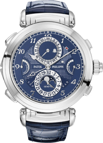 Patek Philippe Grand Complications 6300G-010 Grandmaster Chime White Gold Blue Dial Main image