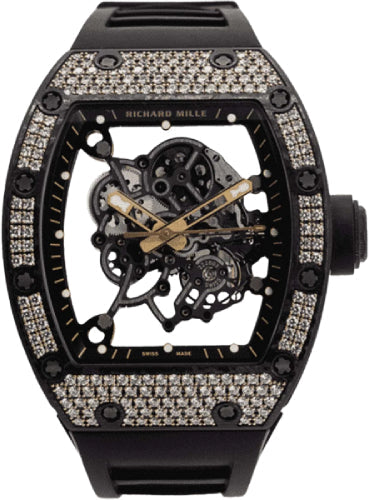 Richard Mille RM055 Bubba Watson Carbon TPT Rose Gold Diamond