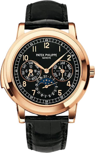 Patek Philippe Grand Complications 5074R-001 Day-Date Annual Calendar Moon Phase 42mm Black Arabic Rose Gold Automatic Main image