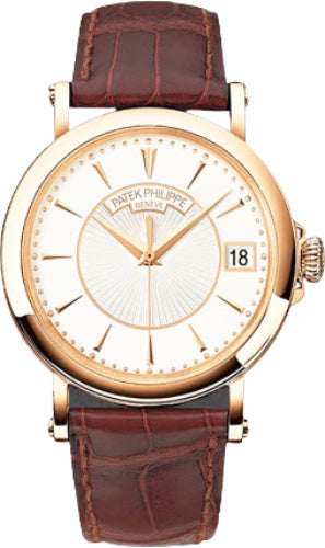 Patek Philippe Calatrava 5153R-001 Rose Gold Silver Opaline Dial Main image