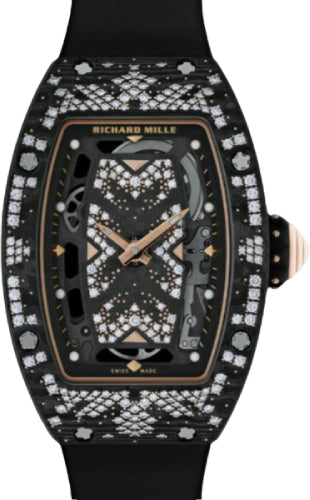 Richard Mille Automatic Winding Intergalactic RM07-01 Bright Night Carbon TPT Diamond Set Bezel Main image