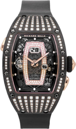 Richard Mille Automatic Winding RM037 Gem-Set Carbone TPT Diamond Black Main image