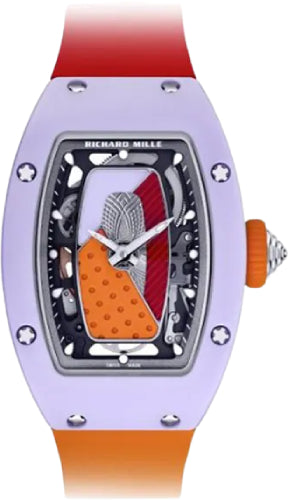 Richard Mille Automatic Winding Coloured Ceramics RM07-01 Automatic Winding Coloured Ceramic Pastel Lavender