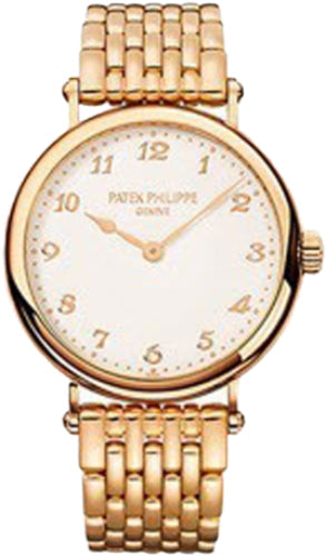 Patek Philippe Calatrava 7200/1R-001 Ladies 34.6mm Ivory Arabic Rose Gold Main image