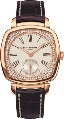 Patek Philippe Gondolo 7041R-001 Ladies Rose Gold Cream Diamond Set Dial Main image