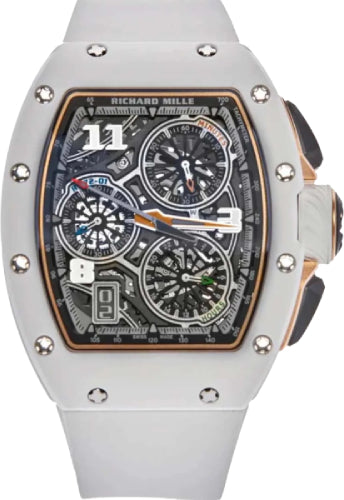 Richard Mille RM72-01 White Ceramic Automatic Winding Lifestyle Flyback Chronograph Main image