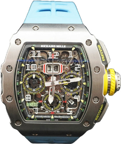 Richard Mille RM11-03 Chronograph Titanium 50mm Openworked Dial