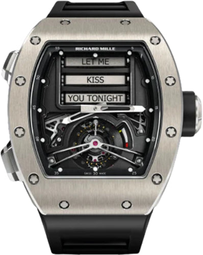 Richard Mille RM69 Limited Edition Erotic Tourbillon Titanium Openworked Dial
