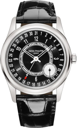 Patek Philippe Calatrava 6006G-001 White Gold 39mm Black Dial