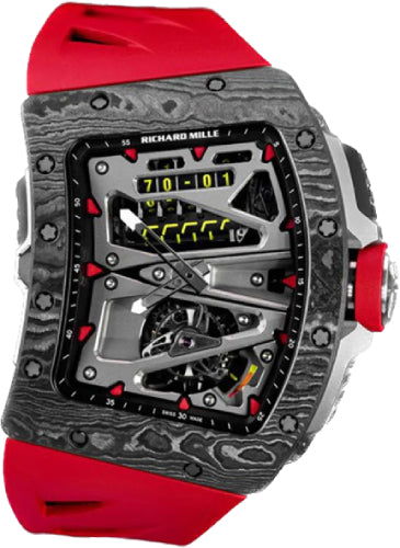 Richard Mille RM70-01 Chronograph Tourbillon Alain Prost 50mm Openworked Dial