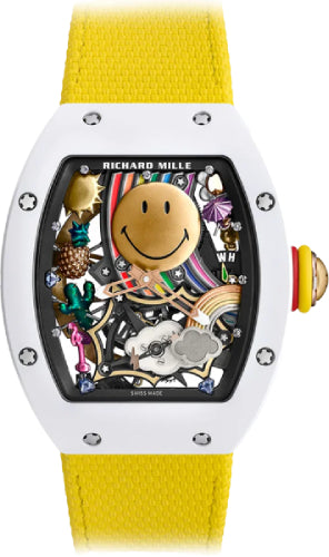 Richard Mille RM88 Limited Edition Titanium Openworked Smiley Dial