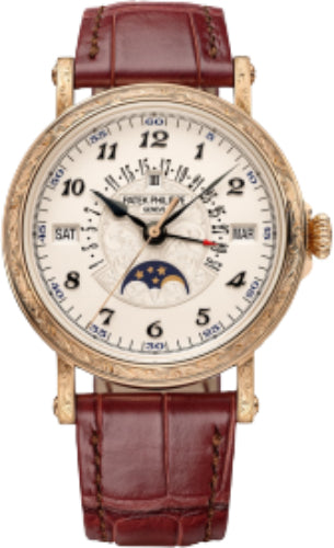Patek Philippe Grand Complications 5160/500R-001 Retrograde Perpetual Calendar Rare Handcrafts Rose Gold Silver Dial