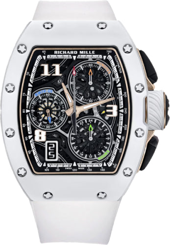 Richard Mille Lifestyle Flyback Chronograph RM72-01 White Ceramic