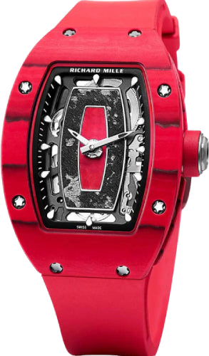 Richard Mille RM07-01 Red TPT Quartz Carbon Skeleton Dial 46mm