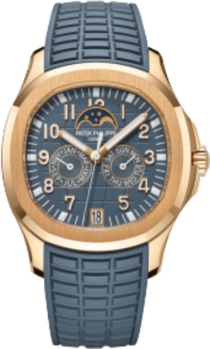 Patek Philippe Aquanaut 5261R-001 Luce Annual Calendar Rose Gold Blue-Gray