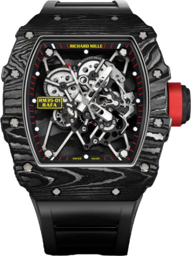 Richard Mille RM35-01 Rafael Nadal Carbon 50mm Openworked Dial