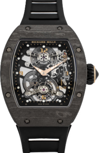 Richard Mille RM17-01 Chronograph Tourbillon Black Carbon 48mm Openworked Dial Main image
