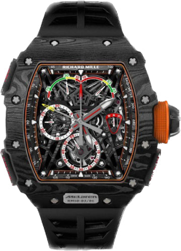 Richard Mille RM50-03 Mclaren F1 Carbon 50mm Openworked Dial Main image