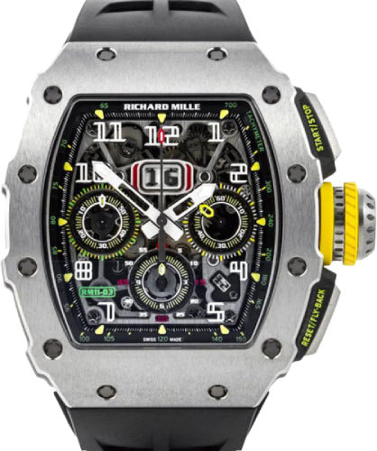 Richard Mille RM11-03 Chronograph Titanium 50mm Openworked Dial Main image