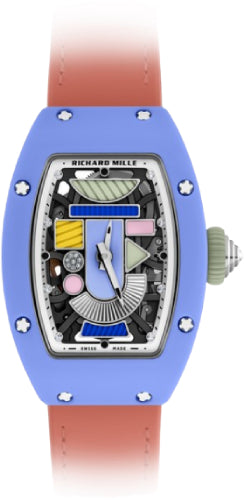 Richard Mille Automatic Winding Coloured Ceramics RM07-01 Automatic Winding Coloured Ceramic Powder Blue
