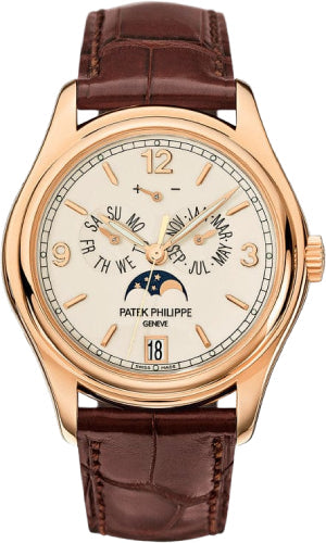 Patek Philippe Annual Calendar 5146R-001 Complications Moon Phases Date Rose Gold Cream Dial Main image