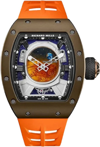 Richard Mille RM52-05 Manual Winding Tourbillon Pharrell Williams Open-Work Dial