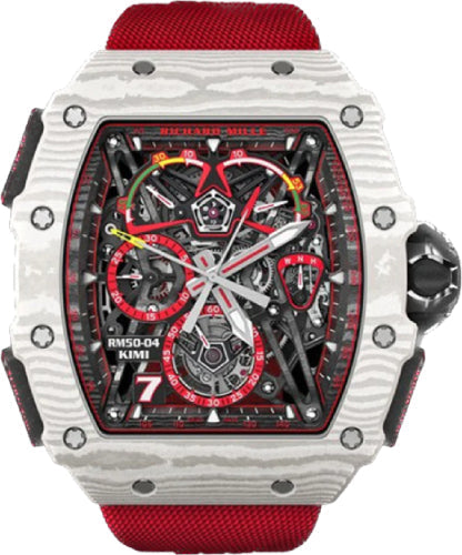 Richard Mille RM50-04 Kimi Räikkönen Tourbillon Split Seconds Chronograph Limited Edition 50mm Openworked Dial