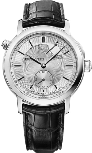 Audemars Piguet Jules Audemars 26344PT.OO.D002CR.01 Grande Sonnerie Carillon 39mm Rhodium Guilloche Index Platinum Leather Main image