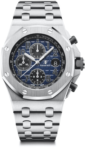 Audemars Piguet Royal Oak Offshore 26470PT.OO.1000PT.02 42mm Selfwinding Chronograph Platinum Blue Main image