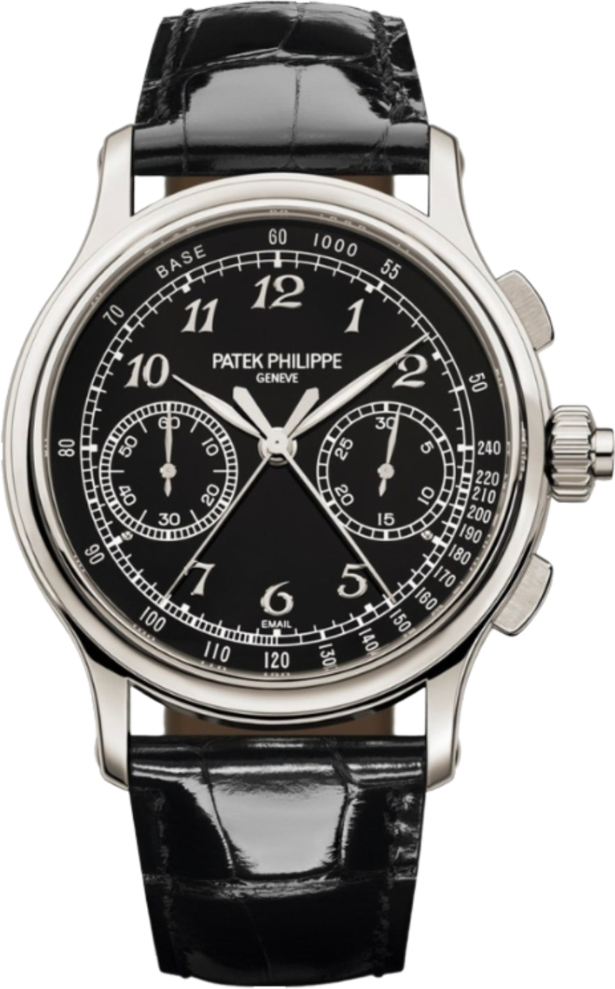 Patek Philippe Grand Complications 5959P-011 Chronograph 33mm Black Arabic Platinum Leather Manual Main image