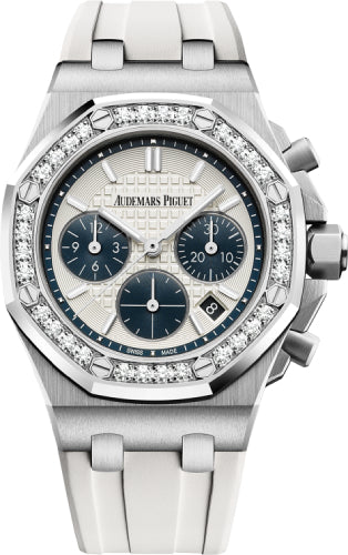 Audemars Piguet Royal Oak Offshore 26231ST.ZZ.D010CA.01.A Chronograph Stainless Steel 37mm Diamond Bezel