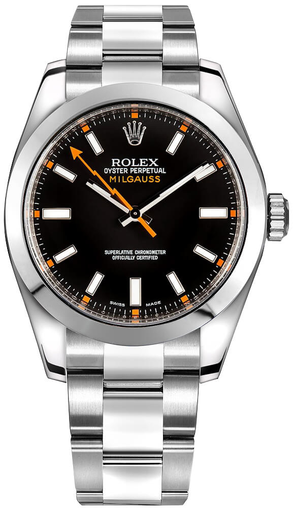 Rolex Milgauss 116400 Black Index 40mm Stainless Steel Main image