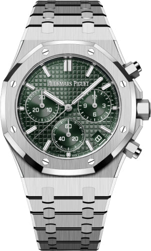 Audemars Piguet Royal Oak Chronograph 26240ST.OO.1320ST.08 Stainless Steel 41mm Khaki Green Dial