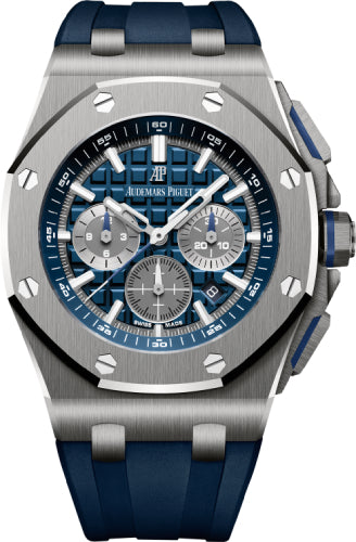 Audemars Piguet Royal Oak Offshore 26480TI.OO.A027CA.01 Selfwinding 42mm Chronograph Titanium Blue