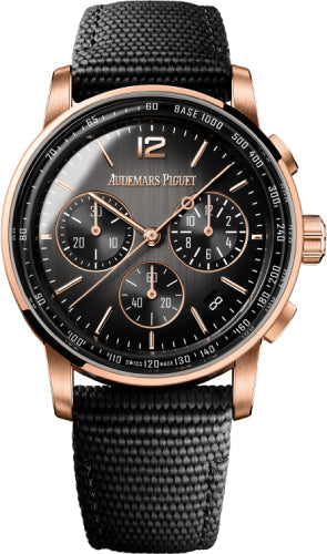 Audemars Piguet Code 11.59 26393NR.OO.A002KB.01 Chronograph 41mm Rose Gold/Ceramic Grey Dial