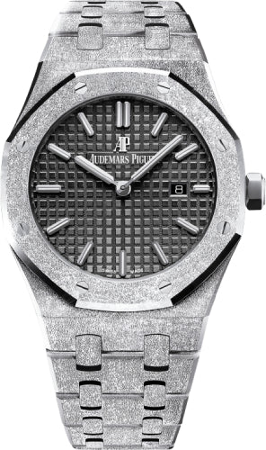 Audemars Piguet Royal Oak 67653BC.GG.1263BC.02 Frosted 33mm Quartz White Gold Black Main image