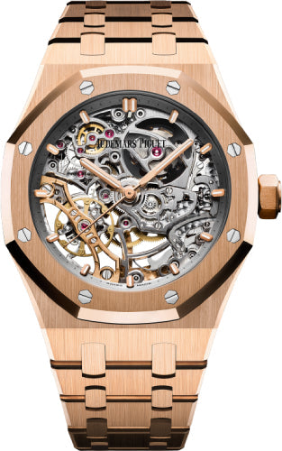 Audemars Piguet Royal Oak 15467OR.OO.1256OR.01 Double Balance Wheel 37mm Openworked Rose Gold
