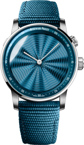 Audemars Piguet Code 11.59 26397BC.OO.D324VE.01 Grande Sonnerie Supersonnerie White Gold Blue Enamel Dial - 41mm