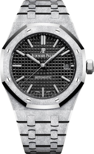 Audemars Piguet Royal Oak 15454BC.GG.1259BC.03 37mm Frosted Gold Black Dial