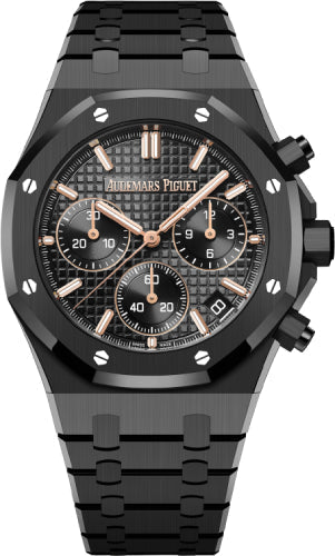 Audemars Piguet Royal Oak Chronograph 26240CE.OO.1225CE.01 "50th Anniversary" Ceramic 41mm Black Dial