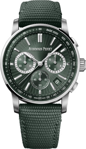 Audemars Piguet Code 11.59 26393ST.OO.A056KB.01 Chronograph 41mm Stainless Steel Green Dial Main image