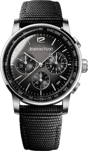 Audemars Piguet Code 11.59 26393NB.OO.A002KB.01 Chronograph 41mm White Gold/Ceramic Grey Dial
