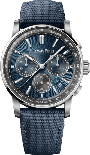 Audemars Piguet Code 11.59 26393ST.OO.A348KB.01 Chronograph 41mm Stainless Steel Blue Dial