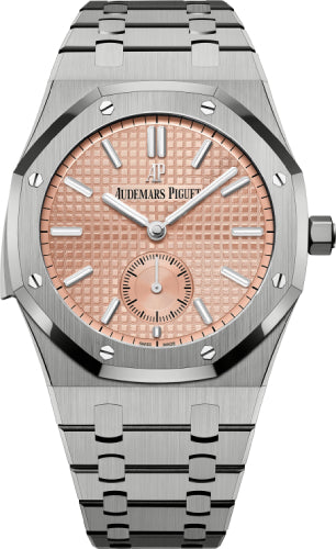 Audemars Piguet Royal Oak 26591TI.OO.1252TI.02 Minute Repeater 42mm Supersonnerie Titanium Salmon Dial