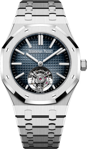 Audemars Piguet Royal Oak 26730ST.OO.1320ST.02 Flying Tourbillion Stainless Steel 41mm Blue Dial