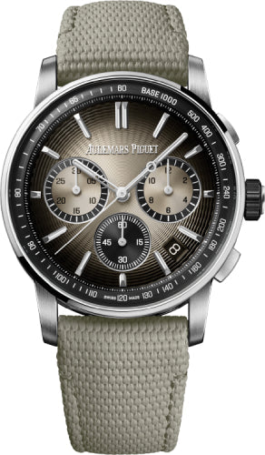Audemars Piguet Code 11.59 26393QT.OO.A064KB.01 Chronograph 41mm Stainless Steel/Ceramic Beige Dial
