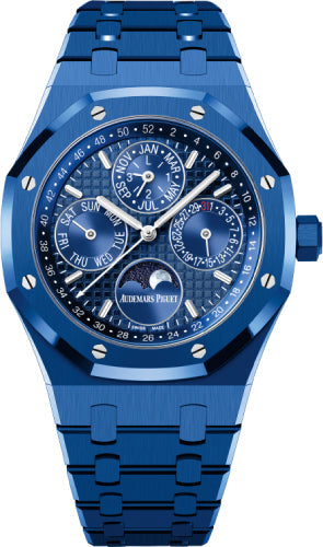 Audemars Piguet Royal Oak 26579CS.OO.1225CS.01 41mm Perpetual Calendar Ceramic Blue Dial Main image
