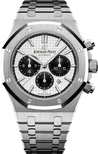 Audemars Piguet Royal Oak 26331ST.OO.1220ST.03 "Panda" Chronograph Steel 41mm Silver White Index Steel Bracelet Main image