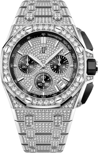 Audemars Piguet Royal Oak Offshore 26423BC.ZZ.2100BC.01 Selfwinding Chronograph White Gold 43mm Diamond Paved Main image